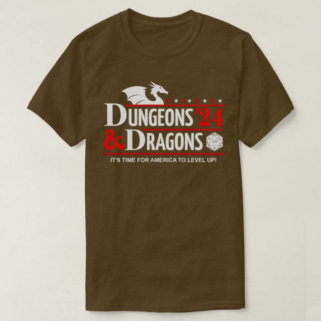 Dungeons and Dragons 2024 T-Shirt (Design Front)