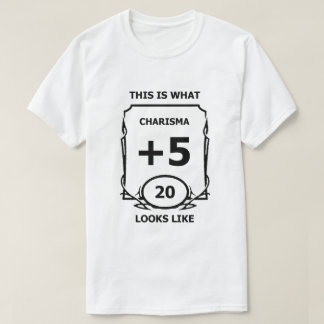 Dungeons and Dragons Charisma T Shirt