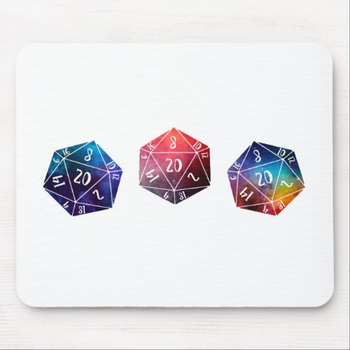 Dungeons and Dragons D20 Mouse Pad