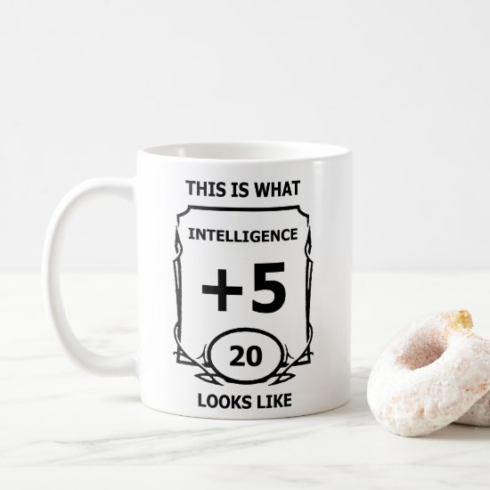 Dungeons and Dragons Intelligence Mug