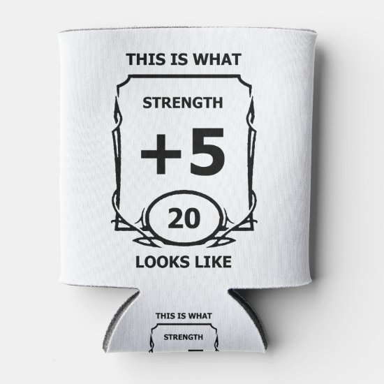 Dungeons and Dragons Strength Can Cooler