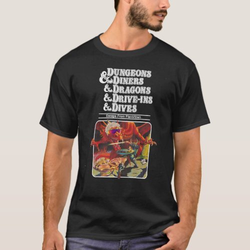 Dungeons Diners Dragons Essential T_Shirt