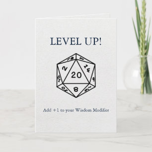 Dungeons & Dragons: Add +1 to Your Wisdom Modifier Card