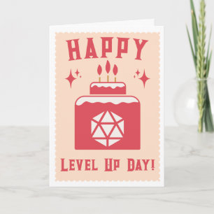 Dungeons & Dragons Birthday Card
