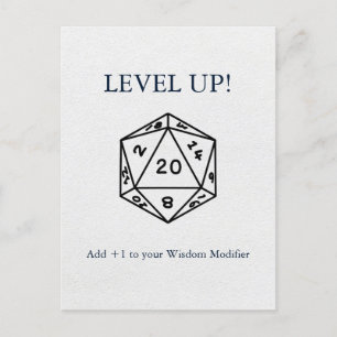 Dungeons & Dragons Birthday Postcard