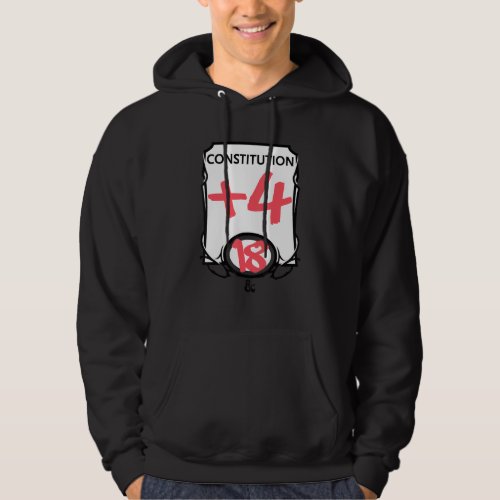 Dungeons  Dragons Constitution Hoodie