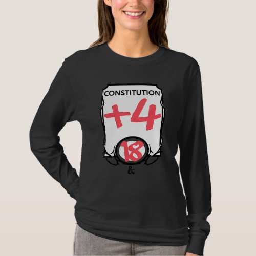 Dungeons  Dragons Constitution T_Shirt