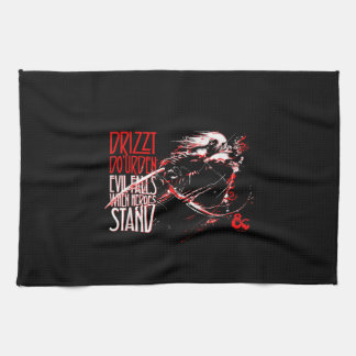 Dungeons & Dragons Evil Falls When Heroes Stand Kitchen Towel