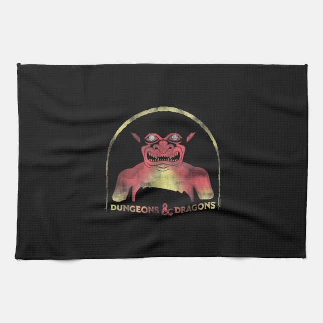 Dungeons & Dragons Old School Player's Handbook Kitchen Towel (Horizontal)