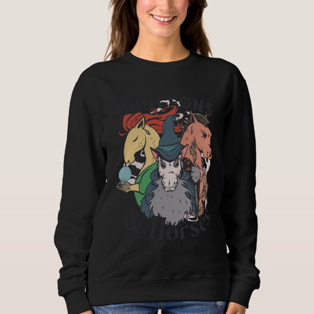 Dungeons & Horses Sweatshirt (Front)