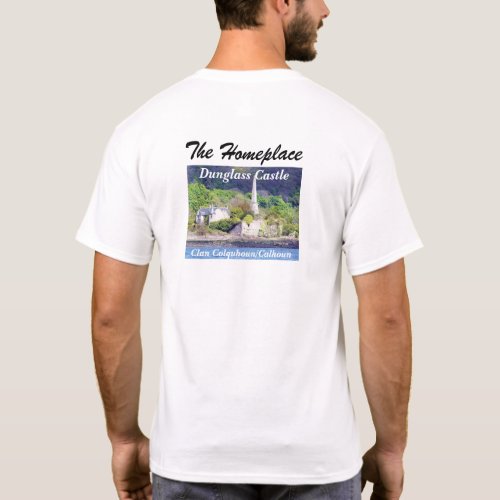 Dunglass Castle   Scottish Clan ColquhounCalhoun T_Shirt