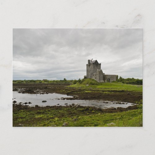 Dunguaire castle Ireland postcard