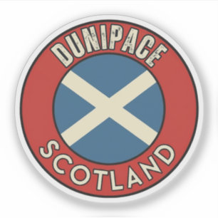Dunipace, Scotland Sticker