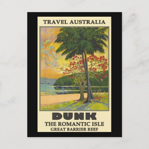 Dunk Australia  Postcard