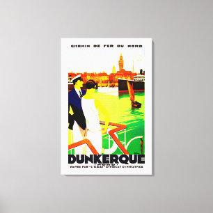 Dunkerque canvas print