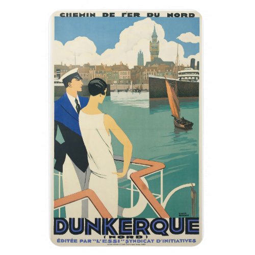 Dunkerque Travel Magnet