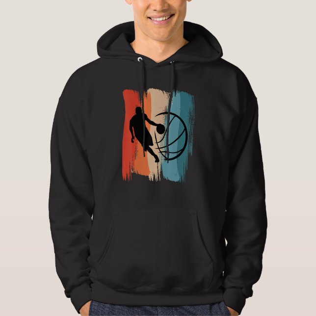 Dunking Basketball Hoodie (Front)