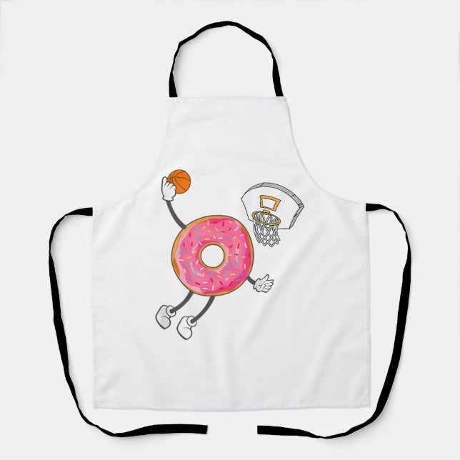 Dunking Donut Hole Food Champ Apron (Front)