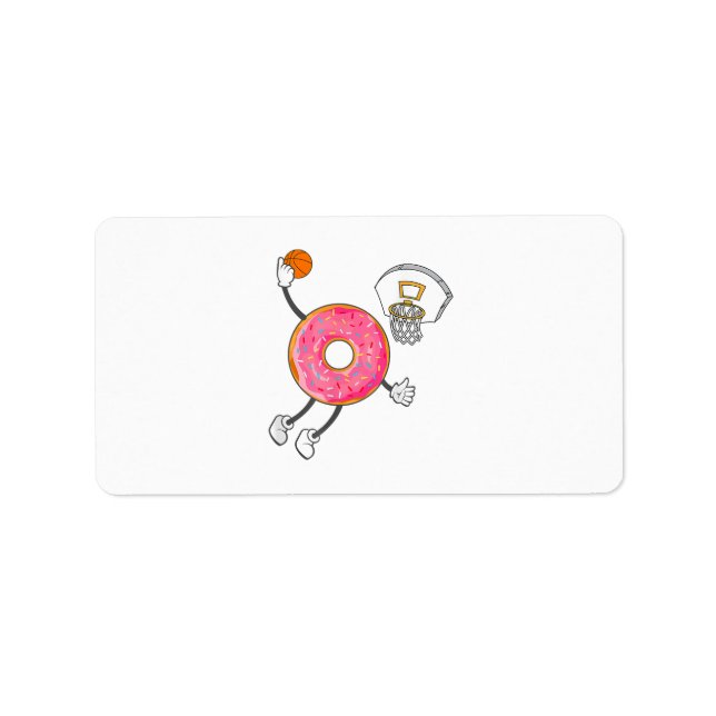Dunking Donut Hole Food Champ Label (Front)