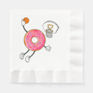 Dunking Donut Hole Food Champ Napkins