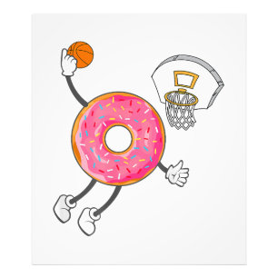 Dunking Donut Hole Food Champ Photo Print