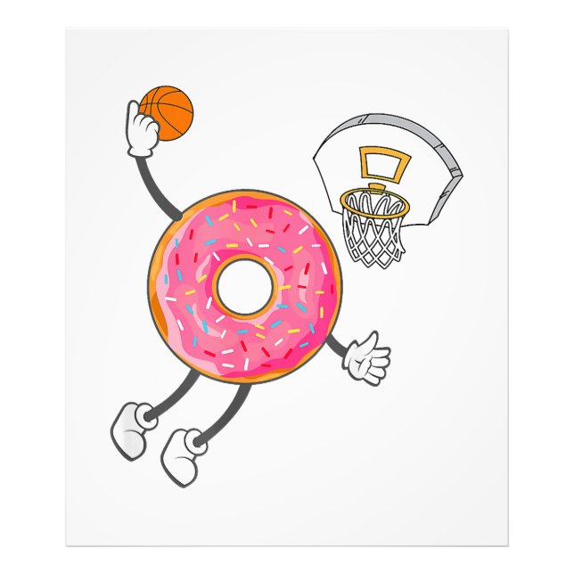 Dunking Donut Hole Food Champ Photo Print (Front)