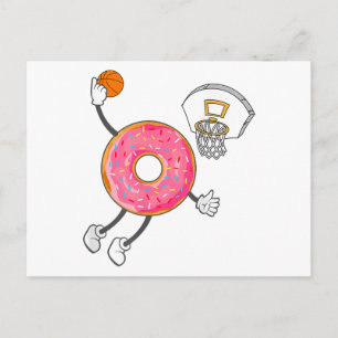 Dunking Donut Hole Food Champ Postcard