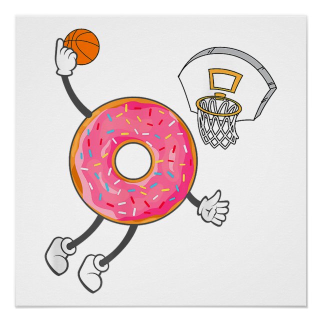 Dunking Donut Hole Food Champ Poster (Front)