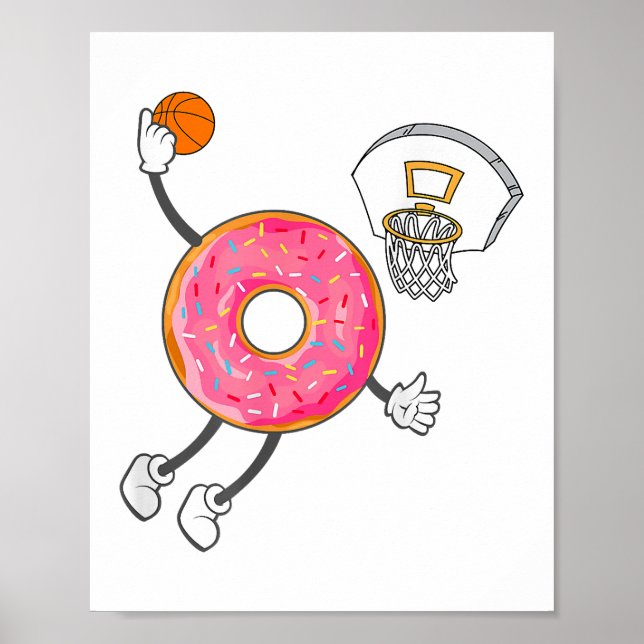 Dunking Donut Hole Food Champ Poster (Front)