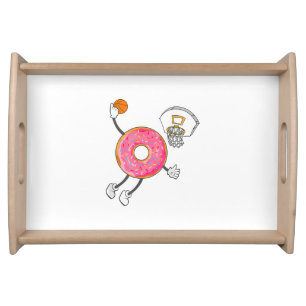 Dunking Donut Hole Food Champ Serving Tray