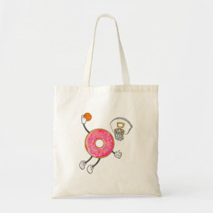Dunking Donut Hole Food Champ Tote Bag