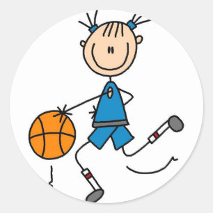 Dunking The Basketball Sticker