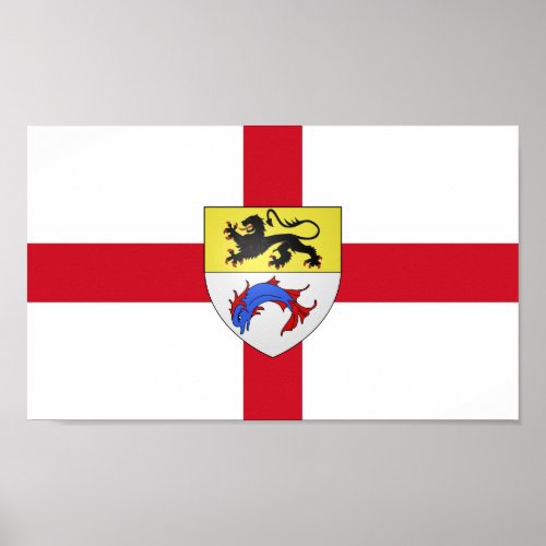 Dunkirk Jack House Flag Poster