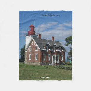 Dunkirk Lighthouse fleece blanket