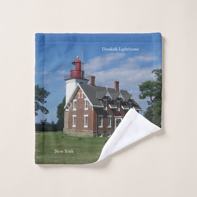 Dunkirk Lighthouse towel set (Wash Cloth)