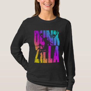Dunkzilla Basketball Player Basketballer Sports Du T-Shirt