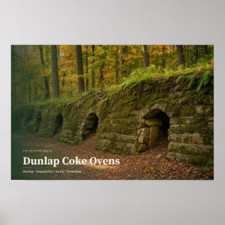 Dunlap Coke Ovens Sequatchie County — AI Art Poster