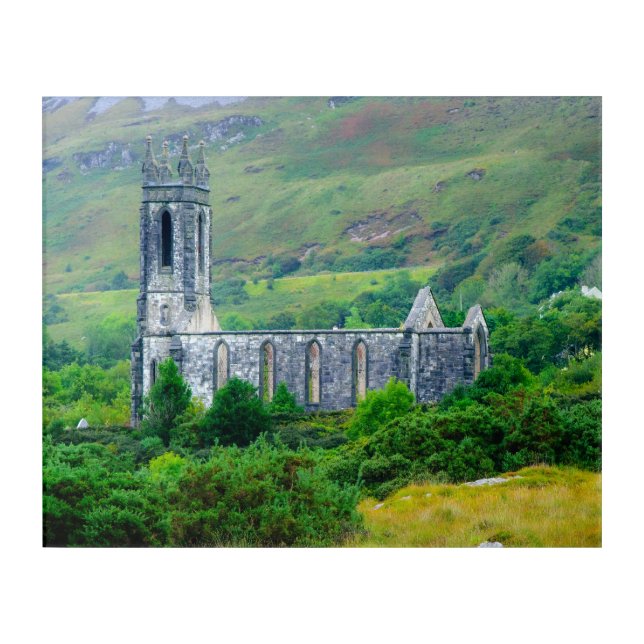 Dunlewey Church in the Irish Countryside Acrylic Print (Front)