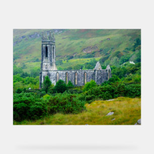 Dunlewey Church in the Irish Countryside Acrylic Sign