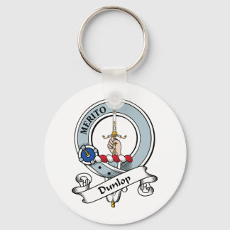 Dunlop Clan Badge Keychain
