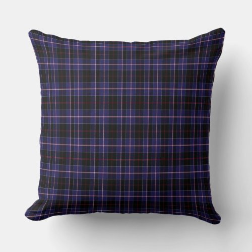 Dunlop Scottish Family Tartan Pillow