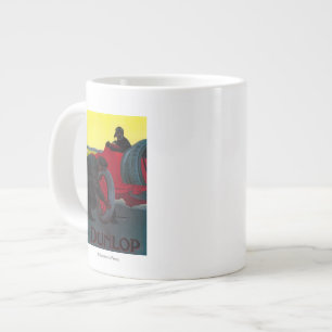 Dunlop Vintage PosterEurope Giant Coffee Mug