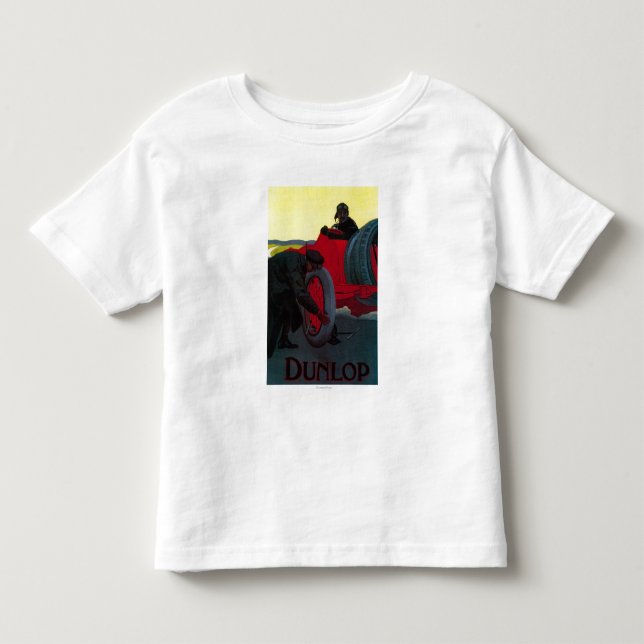Dunlop Vintage PosterEurope Toddler T-shirt (Front)