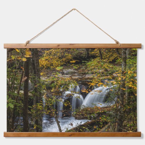 Dunloup Creek Falls  West Virginia Hanging Tapestry