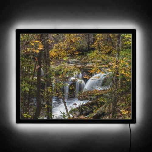 Dunloup Creek Falls  West Virginia LED Sign