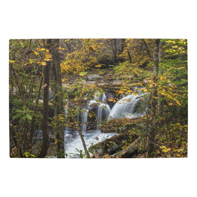 Dunloup Creek Falls | West Virginia Metal Print (Front)