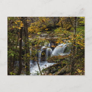 Dunloup Creek Falls West Virginia Postcard
