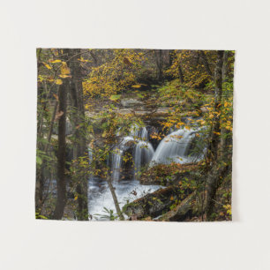 Dunloup Creek Falls West Virginia Tapestry