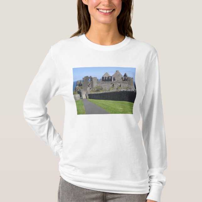 Dunluce Castle near Bushmills and Portrush, 2 T-Shirt (Front)