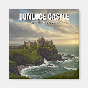 Dunluce Castle Northern Ireland Travel Magnet